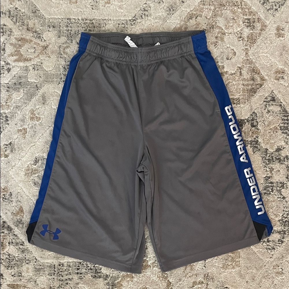 Under Armour Kids Shorts Set - Red, Gray, Black - Picture 8 of 13